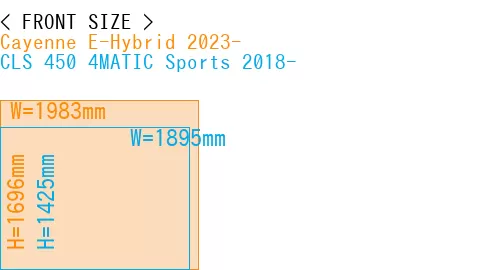 #Cayenne E-Hybrid 2023- + CLS 450 4MATIC Sports 2018-